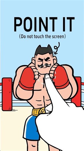 THUMB DANCE CHALLENGE! VS Boxing champion #anime #funny #shorts #InteractiveGame #rhythmgame