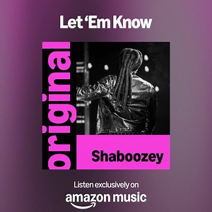 Listen to my original song, "Let 'Em Know" -- the TNF anthem and only available on @amazonmusic | Shaboozey