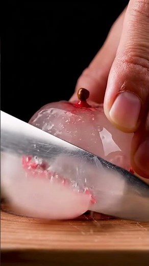 ASMR Glass Lychee: Crystal Slices