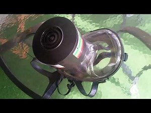 How to act whilst wearing a gas mask in public