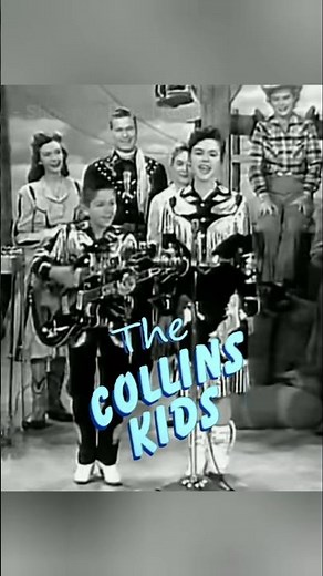 Collins Kids “Shortnin' Bread Rock" 1957 Heppest of the Hep! #shorts