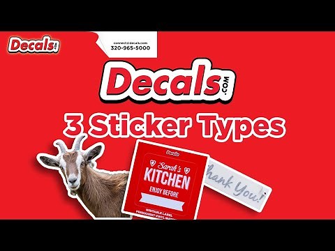 3 Types of Custom Stickers - Which Sticker Should I Choose?