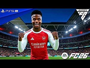 FC 26 - Arsenal vs. Man City - EFL Cup 25/26 Final Match | PS5 Pro [4K60]
