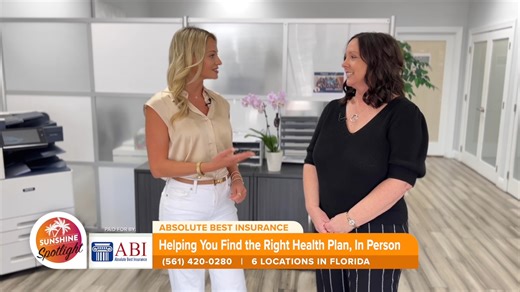 Looking for an insurance provider that understands your needs? Absolute Best Insurance is a family owned business that offers an array of different policies from Individual Health Plans to Supplemental Plans to fill in the gaps. Give them a call or visit one of their local offices to set up your own personalized meeting to go over a plan that works for you! Visit https://absolutebestins.com/ to learn more. #wptv_sponsor Absolute Best Insurance | WPTV