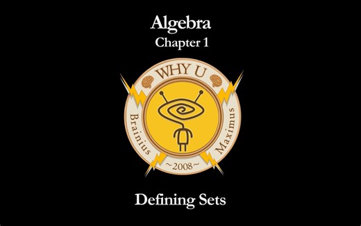 Algebra 01 - Defining Sets