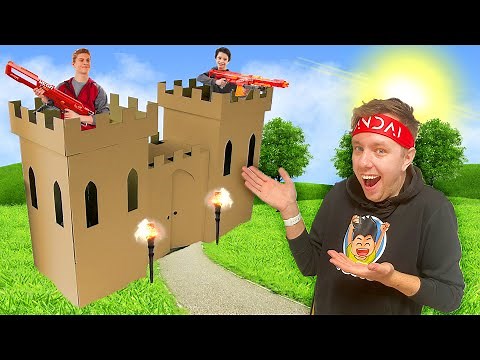 BYGGER #TEAMTOMUS KARTONGFORT *PRANKWAR MOT #TEAMYUMI*