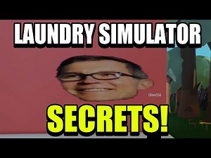 All New SECRETS on LAUNDRY SIMULATOR! (Roblox)