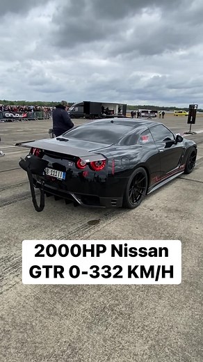 305K views · 4.3K reactions | During the RACE 1000 1/2 Mile event in Germany, I have filmed this insane 2000HP #Nissan GT-R R35 AMS Performance ALPHA 22x which has been modified by BoostLogic. The car is currently owned by Vis Kosova and is the current drag racing champion in Albania and Kosovo. Enjoy the video. | Gumbal | Facebook