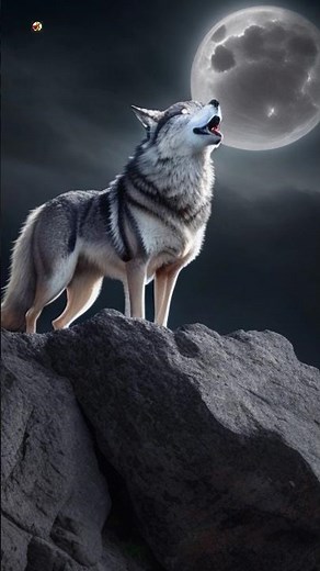 Wolf howling sound