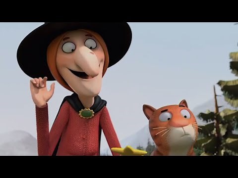 Witch & The Cat On An Adventure | Gruffalo World : Room On The Broom