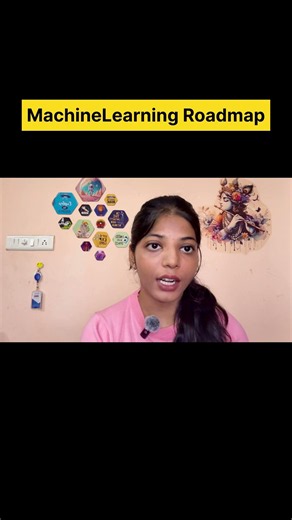 Machine Learning Roadmap #aiml #students #coding #roadmap#machinelearning#techcareers #job#interview