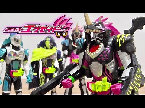 Kamen Rider Ex-Aid LVUP Hunter Gamer Level up to Level 5! Combined! Hunter Action Gamer Level Up ...