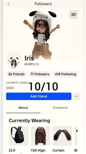Rating my roblox followers avatars 💕✨part-1 follow me on roblox to be the next #roblox #robloxedits