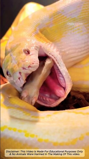 How snakes catch prey? Crazy 🐍