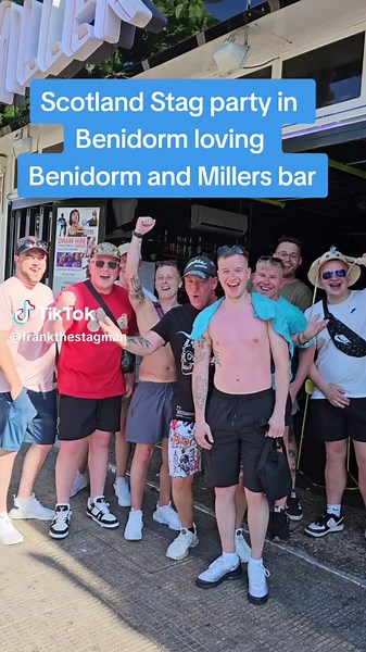FRANK The STAG MAN Benidorm on TikTok
