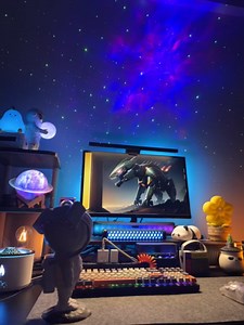 Astronaut Galaxy Projector, 2024 Upgraded Space Buddy Star Projector with Timer, 360°Adjustable Spaceman Night Light Lamp, Sky Light Projecter Gifts for Kids/Adults/Bedroom/Party/Home Décor