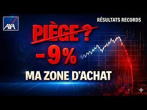 AXA perd 9% en une semaine malgré des résultats et un dividende records : piège ou opportunité ?