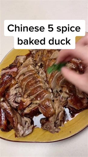 Delicious Chinese 5 Spice Baked Duck Recipe