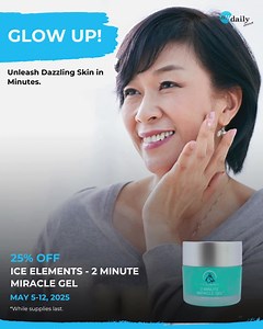 18 reactions · 3 comments |  This Week’s Daily Deals are HERE!  Get ready to stock up on wellness and beauty essentials — all 25% OFF through May 12! ✅ Ice Elements 2 Minute Miracle Gel, Moisturizer & Eye Serum – Refresh your glow in minutes ✅ Sweet Leilani Island Goddess Liquid to Powder Foundation – Flawless skin made simple ✅ Proceller8 Sleep & Stress – Sweet support for better rest  Shop the savings ➡️ https://vist.ly/3n3j8jk | Mydailychoice | Facebook