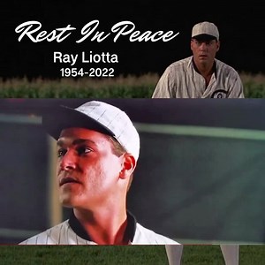 2.8K views · 55 reactions | Saddened to hear the passing of Ray Liotta, who will forever be remembered for playing Shoeless Joe Jackson in Field of Dreams. Liotta was 67 years old. May he rest in peace.  - Field of Dreams . . . #rip #restinpeace #hollyood #star #toosoon #california #newjersey #baseball #fieldofdreams #shoelessjoejackson #kevincostner #memories #halloffame #hof #noerrors | No Errors | Facebook