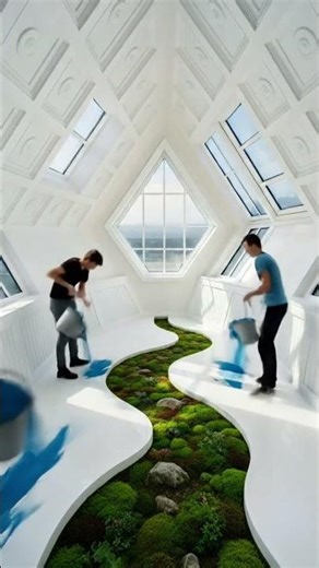 Most satisfying Moss pathway and starfish floor transformation