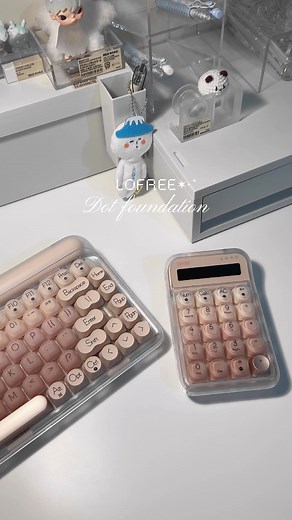 Unique Lofree Dot Foundation Keyboard Unboxing Experience