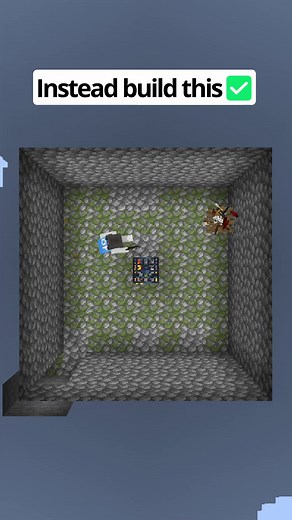 Minecraft Easy Mob Farm😱 #minecraft #minecraftbuilding #minecraftbuilds #minecrafttutorial