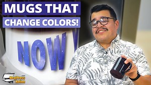 1.1K views · 19 reactions | Not all dark coffee mugs are plain! Join Jared as he shows how to apply sublimation transfers onto a magical patented coffee mug which reacts to heat to reveal your transfer. Please note that these color changing mugs can only be hand washed, and have not been microwave tested. | HeatPressNation.com | Facebook