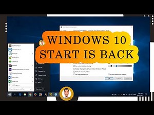 Windows 10 StartIsBack++