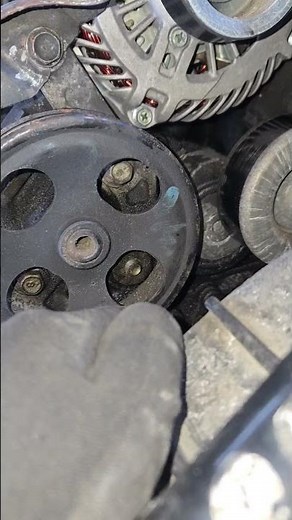 2002 Subaru Outback Power steering pump removal