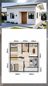 6x6m Tiny Home Design#FloorPlan | Gypsum makassar