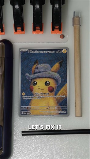 Restoring a Grey Felt Hat Pikachu