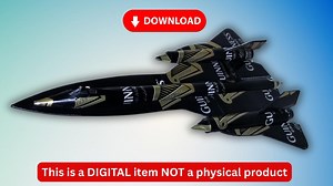 Beer Can Airplane SR-71 Blackbird Pop Can Aviation DIGITAL PLANS - Etsy Australia