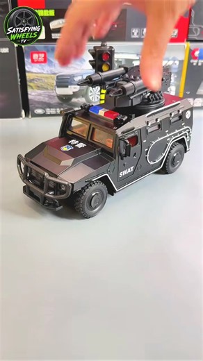 🔥 SWAT Armored Car & Fire Truck on a Speed Bump 🚒🚓😱#swatarmored#firetruck #shorts