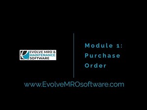 Module 1: Purchase Order