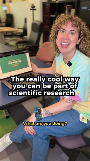 You don’t need a lab coat to be a scientist. 👀 With Zooniverse, everyday people can help researchers make real discoveries. Classify galaxies. Analyze data. Contribute to active research projects. Learn more about everyone's favorite pastime at the link in bio!