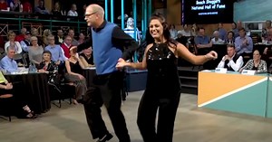 Father-Daughter Dance Team Champions National Shag Dance Competition