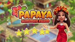 Enjoy life on the Paradise Papaya Isle! 🍍🥥🌴⛵🌊 | Papaya Game