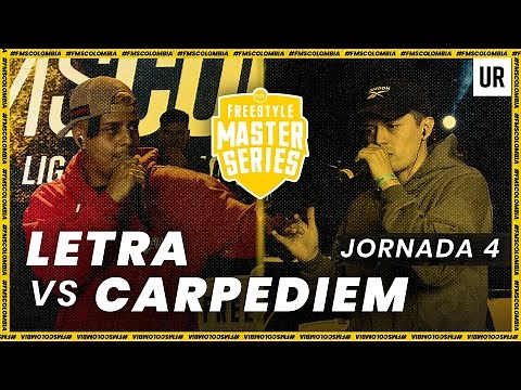 CARPEDIEM VS LETRA | #FMSCOLOMBIA 2022 - Jornada 4 | Urban Roosters