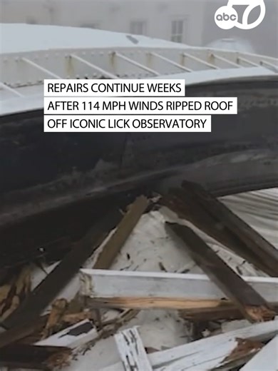 Historic Telescope Damaged by Fierce Christmas Storm