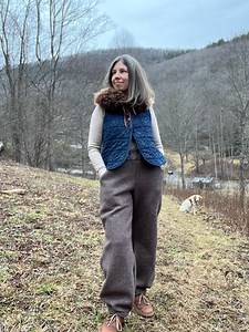 Foxfire Boiled Wool Trousers - Etsy