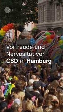 CSD in Hamburg: Over 200,000 participants expected | #CSD #Hamburg #Attack #CSDBerlin