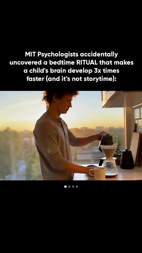 1. When you skip the bedtime fairy tale and just tell your kid about your day, something switches on in their head. Mirror neurons fire, copying your tone and logic. They don’t memorize words, they copy the way you process the world. MIT called it “emotional modeling” - a rewiring trick hidden in plain sight. 2. MRI results showed: when a parent says “I was upset but calmed down,” a child’s self-control zone lights up three times stronger than from any lullaby or screen. The key is the lived ton