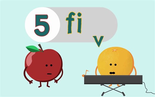 数字单词拼写儿歌numbers song