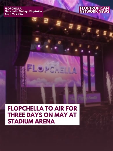 JUST IN! Flopchella Valley has announced the official schedule of performances of the music and art festival: FLOPCHELLA 2026 @fnetworkarena.official #floptropica #floptok #fyp #coachella #blackpink #floptropican #news #flopera #cupcakke #jiafei