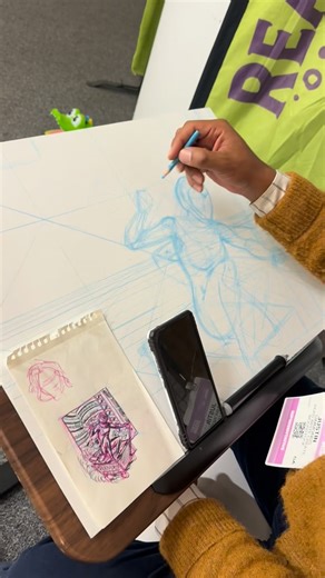 Read Write Create on Instagram: "We’ve teamed up with comic artist Justin Simmonds of @mind_invader_comics to create a one-of-a-kind, show-exclusive comic cover. The buyer is the hero of the story—navigating the market, overcoming obstacles, and discovering great brands. It’s our fun way of celebrating what buyers actually do here. Come see the progress at aisle 2000 of floor 3! #atlmkt"