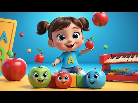 Xylophone Phonics – A to Z Music Time! | Alphabet Sound Song for Kids | Musical ABC Rhyme