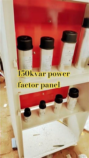 150kvar power factor correction panel #electrical #powersource #electrician
