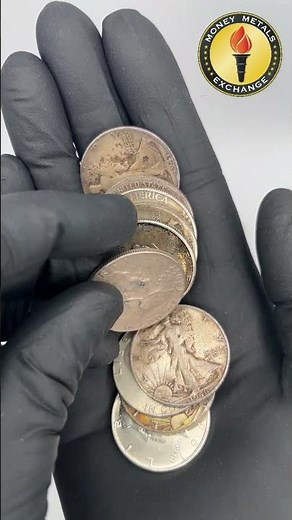 90% Silver Half Dollars | Kennedy, Franklin & Liberty Coins