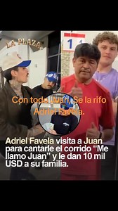 Adriel Favela le canta a Juan — Me llamo Juan (colaboración MrBeast)